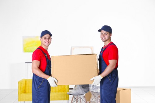 Service team evaluating a customer concern after a move