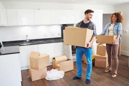 Packing and furniture protection for a Westminster relocation