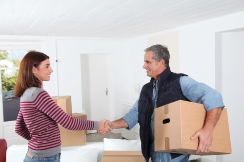Packing and moving office furniture for a Westminster business relocation