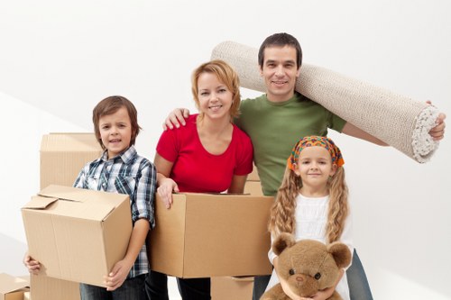 Professional removals support for a flat or apartment in Westminster