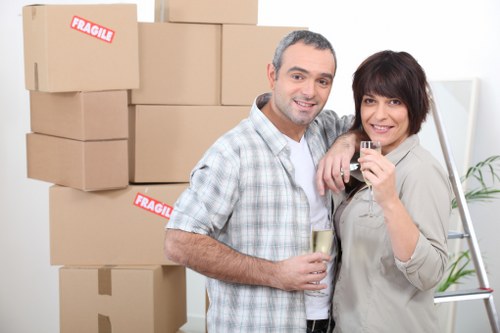 Office removals van service for a Westminster commercial move